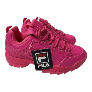Shoes Athletic By Fila In Pink, Size:9