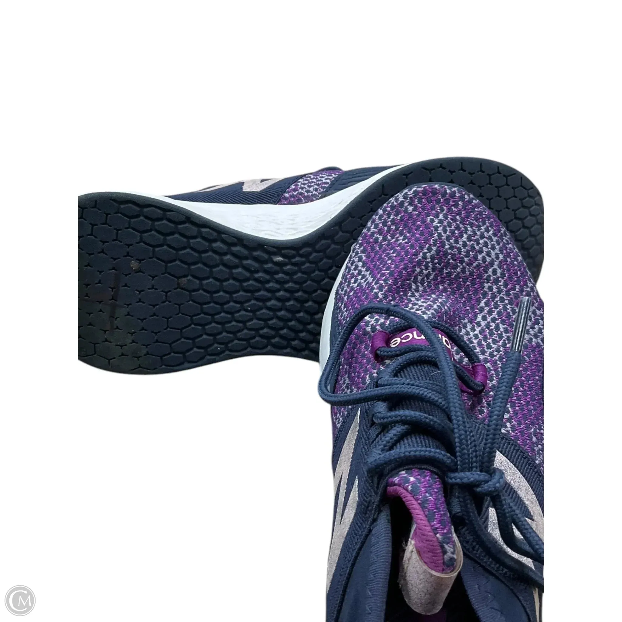 Shoes Athletic By New Balance In Blue & Purple, Size: 8.5