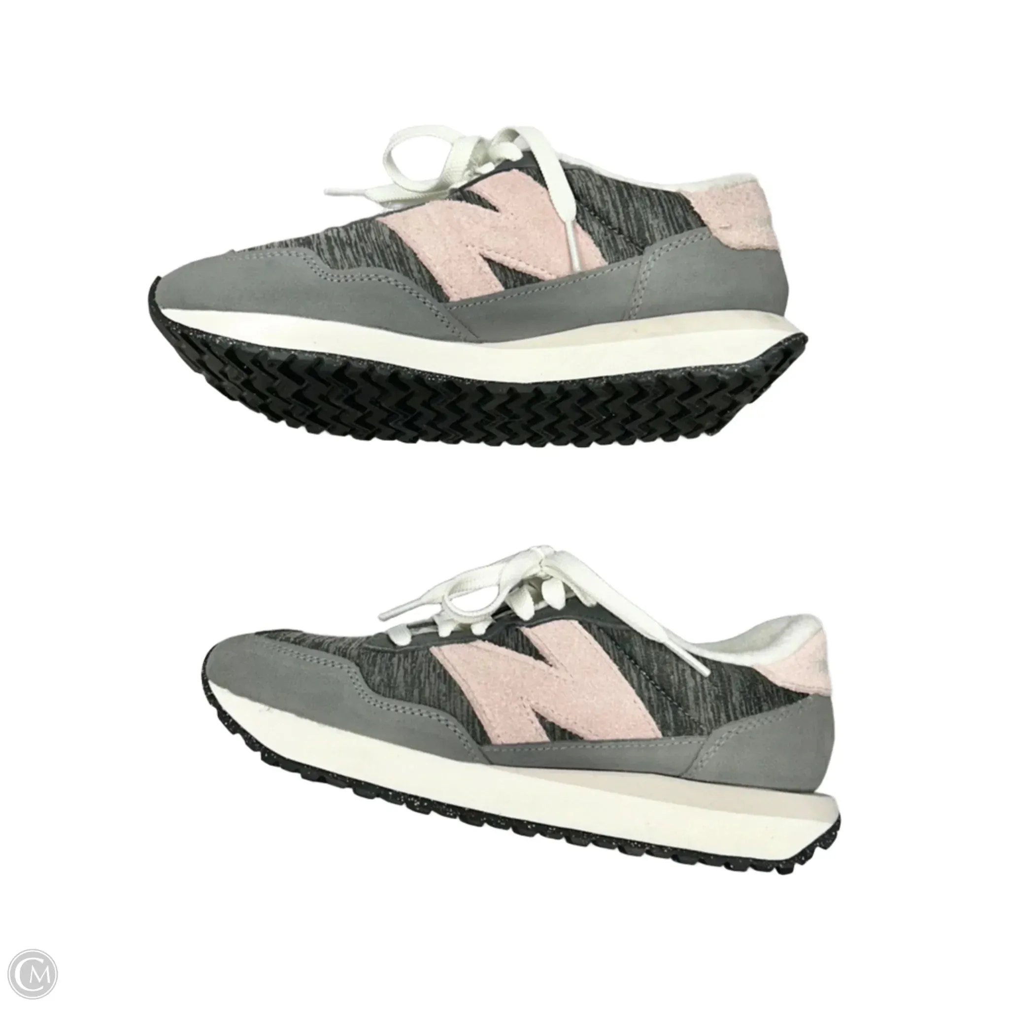 Shoes Athletic By New Balance In Grey & Pink, Size: 7.5