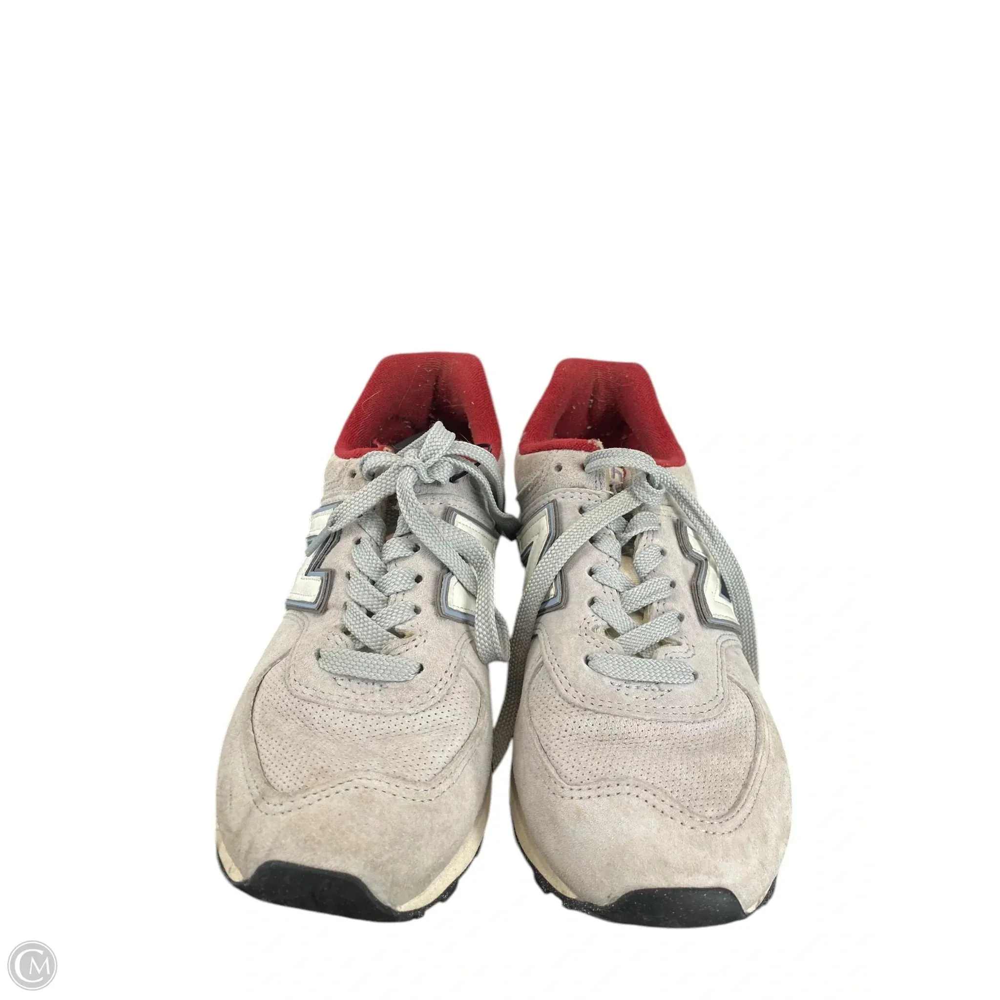 Shoes Athletic By New Balance In Grey & Red, Size: 7