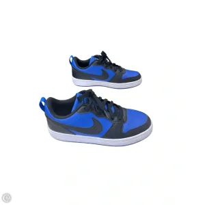 Shoes Athletic By Nike In Black & Blue, Size: 7