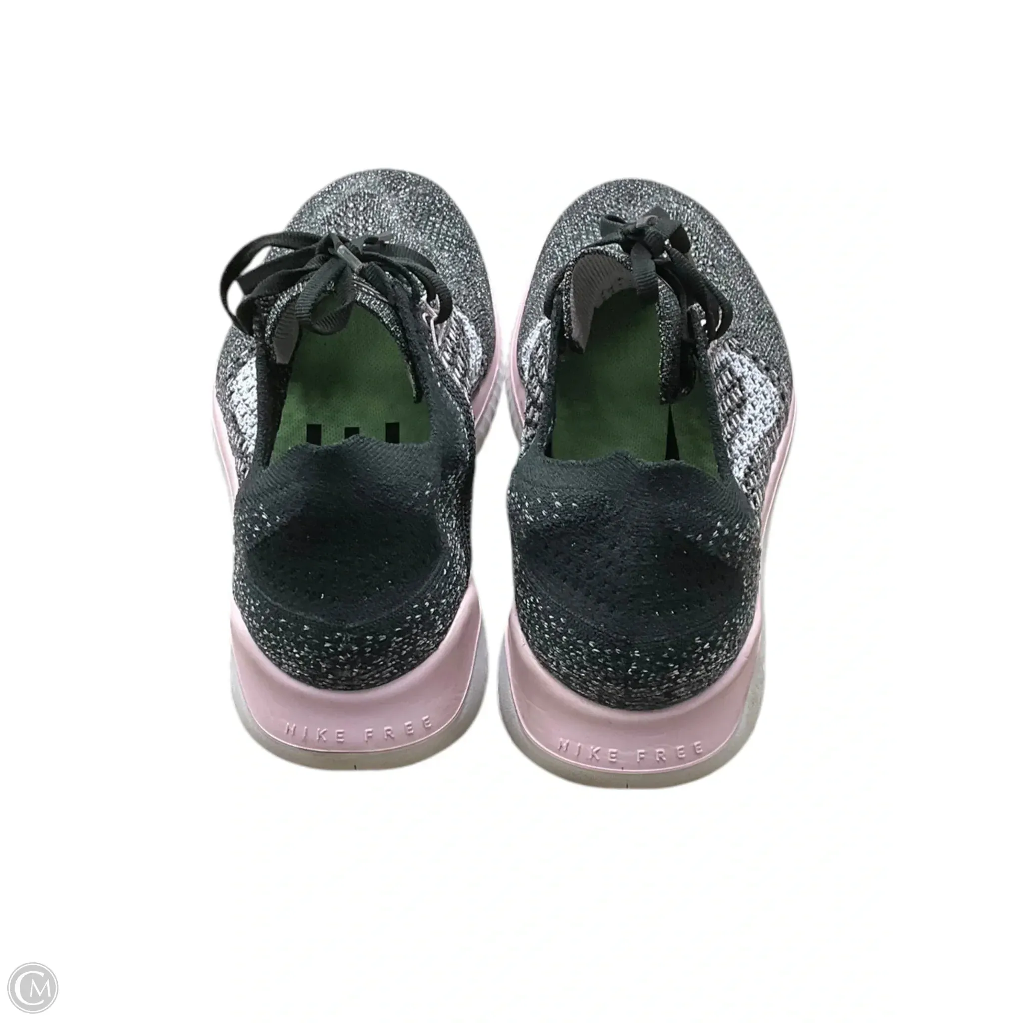 Shoes Athletic By Nike In Black & Pink, Size: 8.5