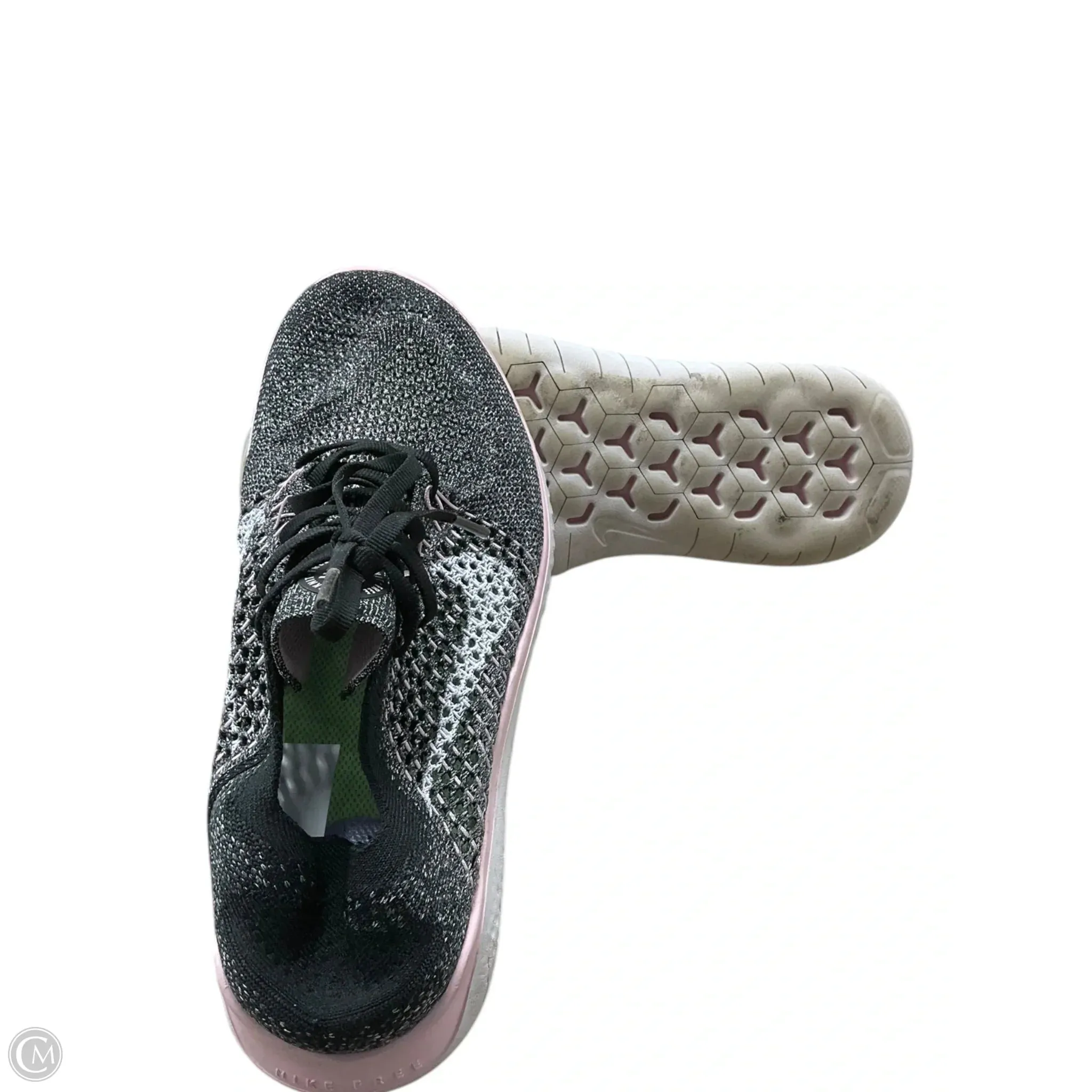 Shoes Athletic By Nike In Black & Pink, Size: 8.5