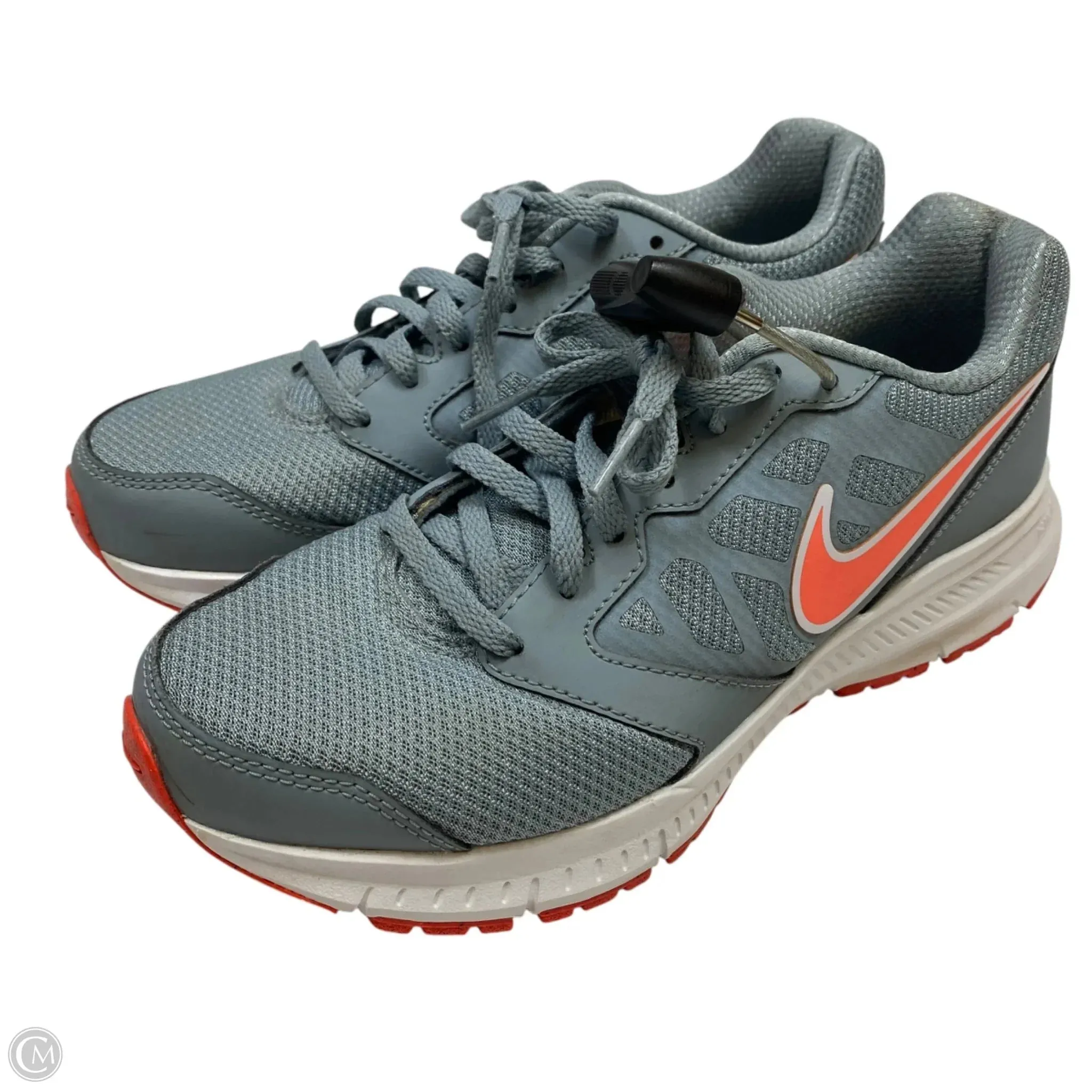 Shoes Athletic By Nike In Grey, Size: 8