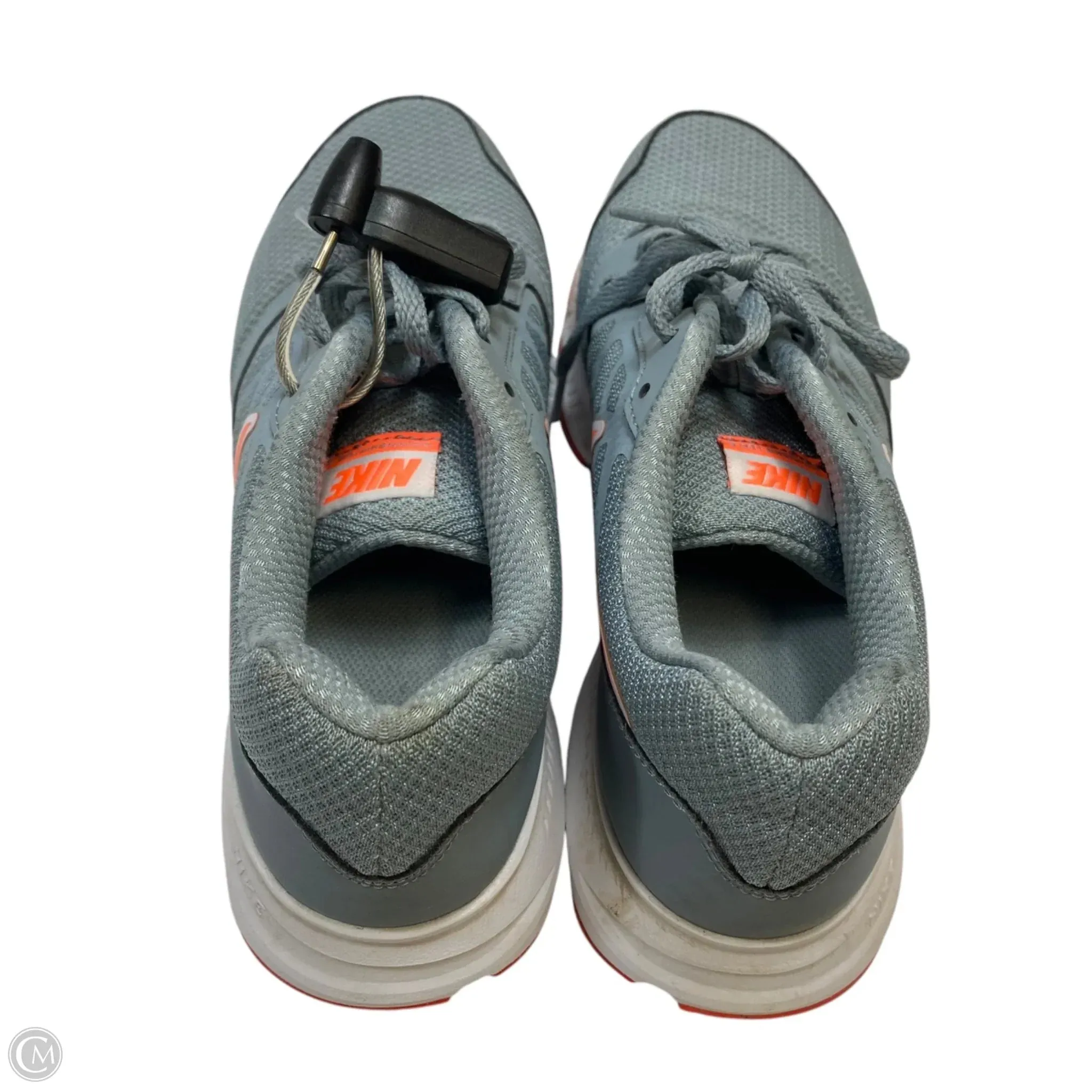 Shoes Athletic By Nike In Grey, Size: 8