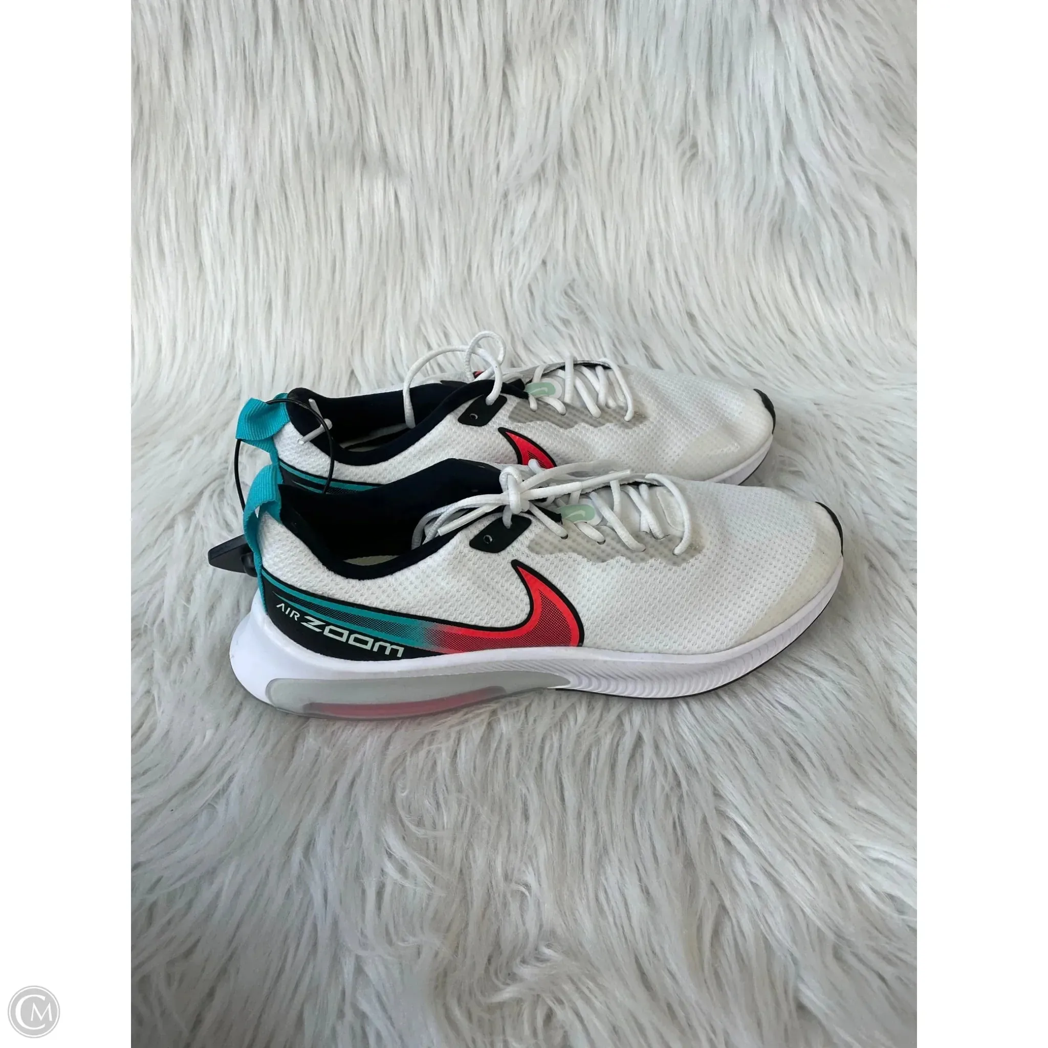 Shoes Athletic By Nike In White, Size: 8.5