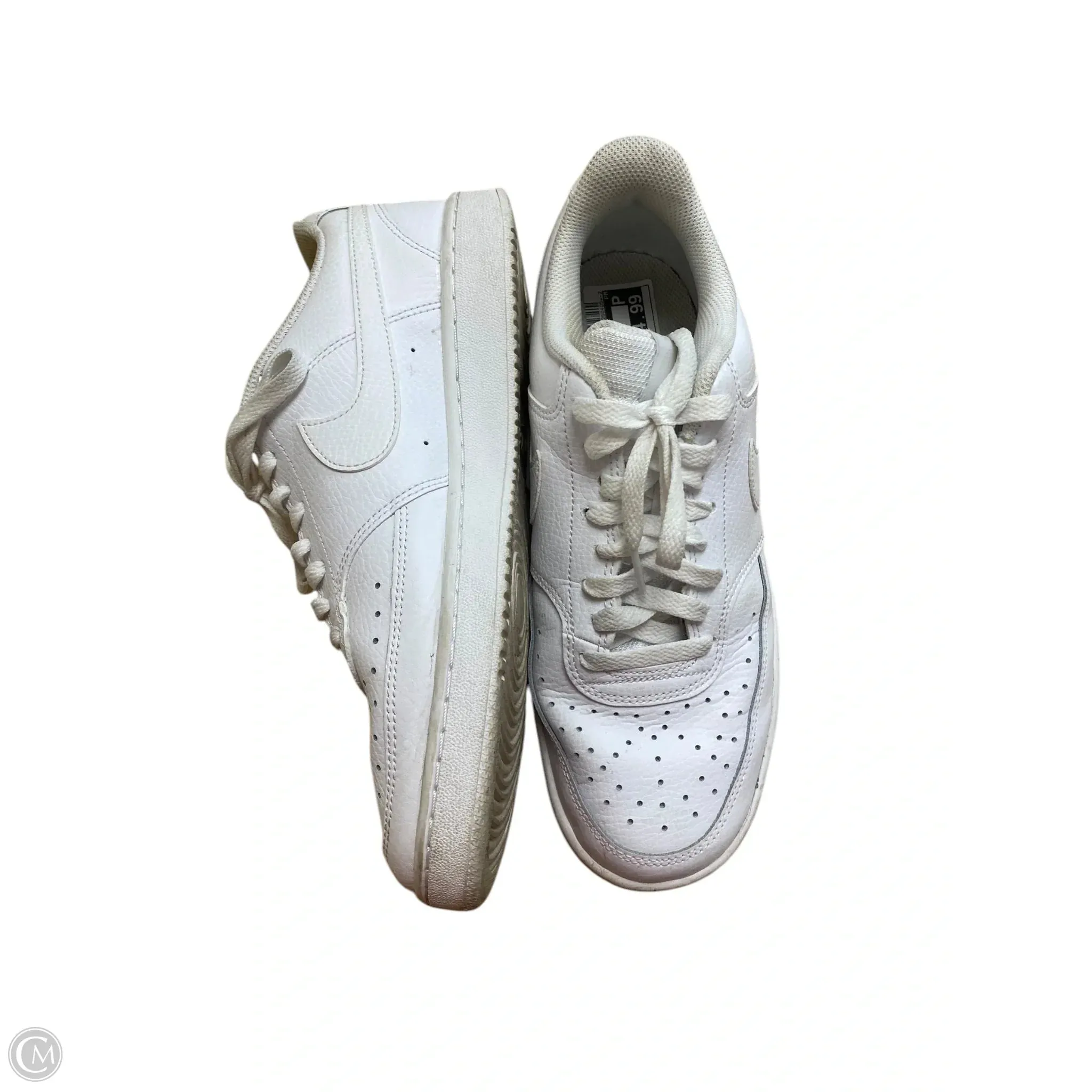 Shoes Athletic By Nike In White, Size: 9.5