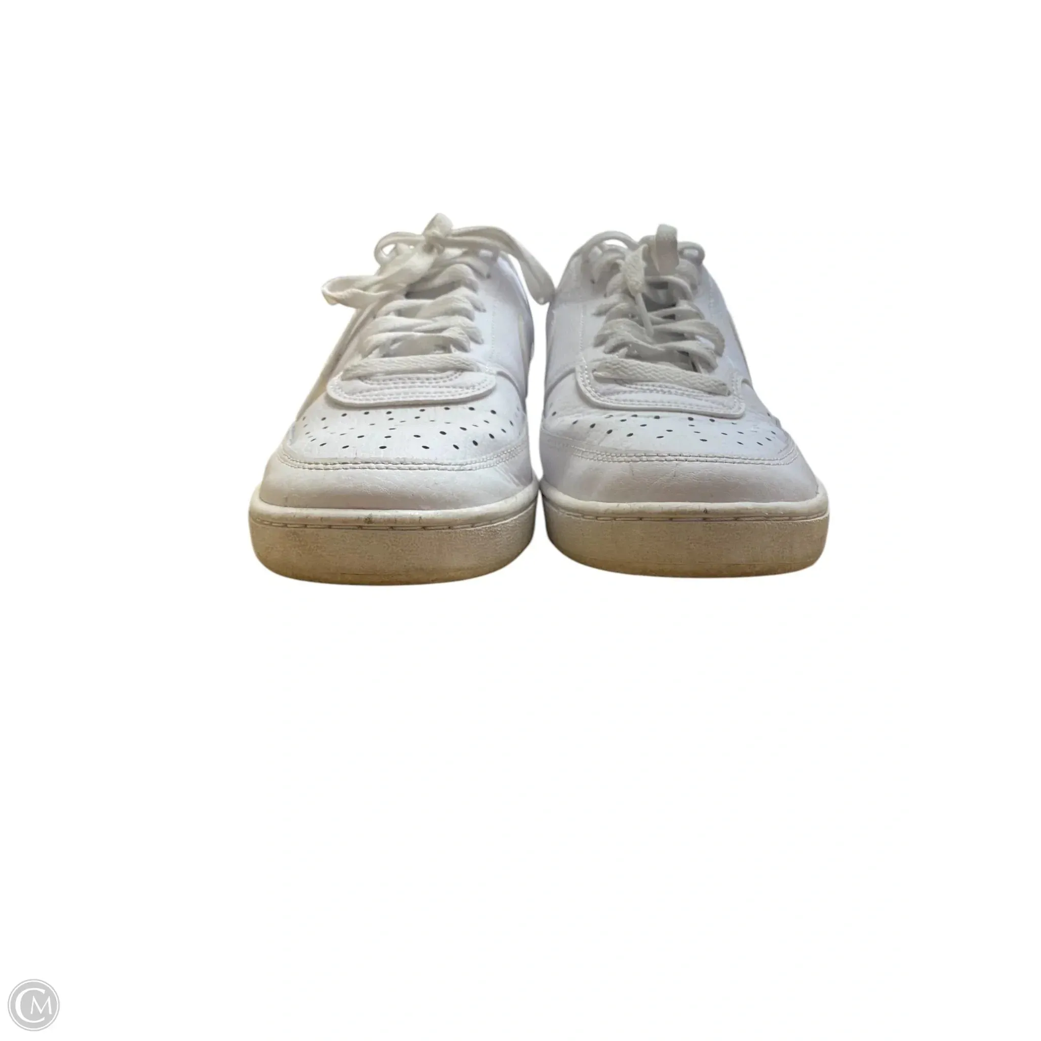 Shoes Athletic By Nike In White, Size: 9.5
