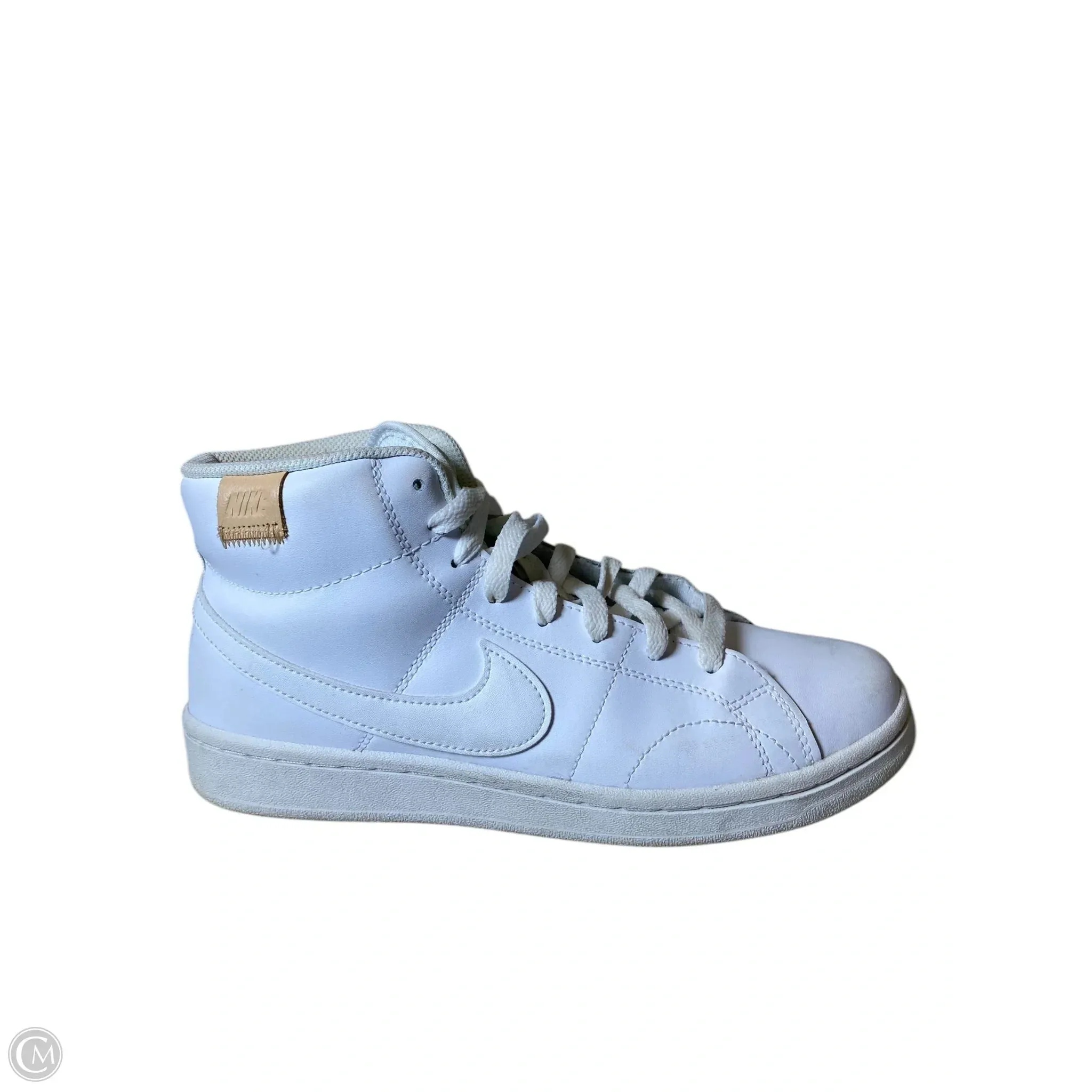 Shoes Athletic By Nike In White, Size: 9