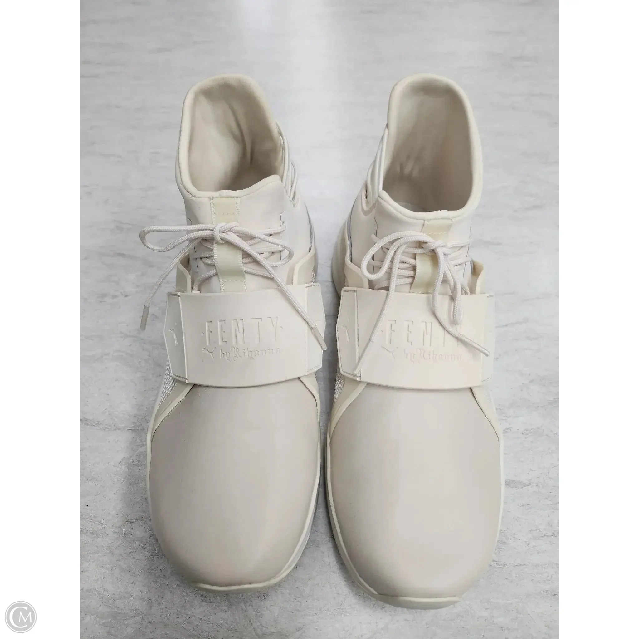 Shoes Athletic By Puma In Cream, Size: 10