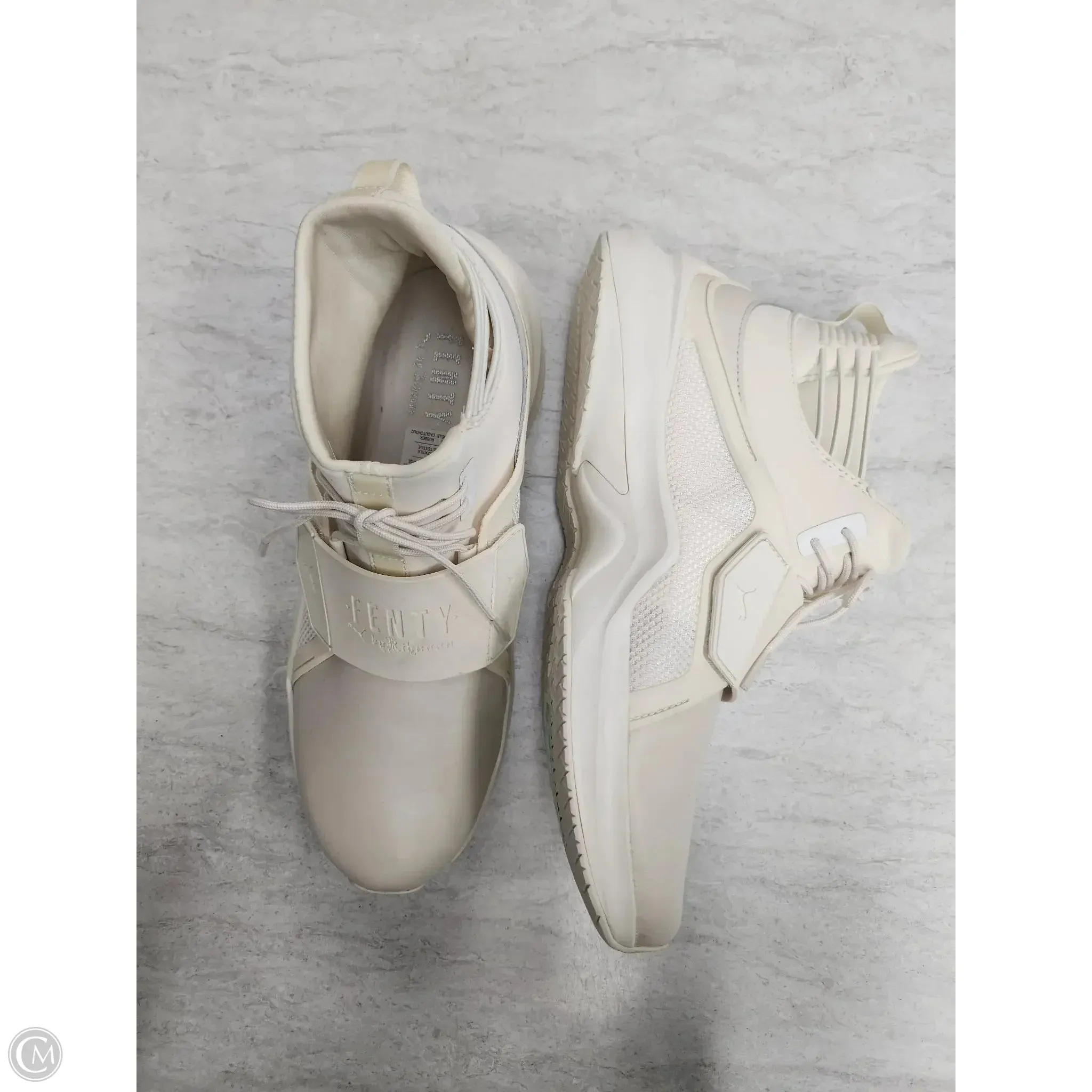 Shoes Athletic By Puma In Cream, Size: 10