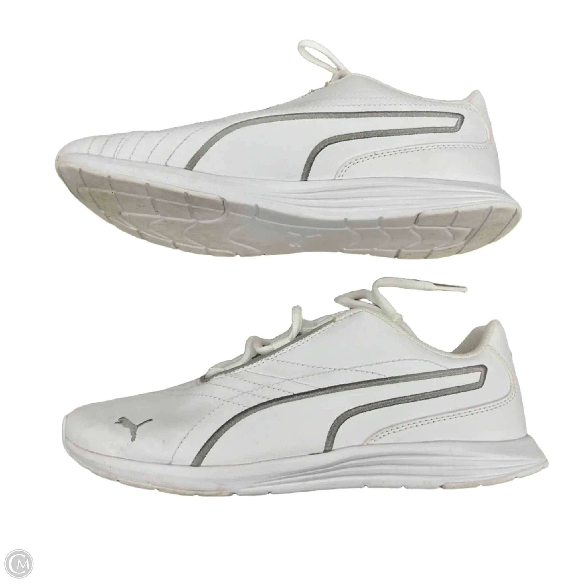 Shoes Athletic By Puma In White, Size: 7.5