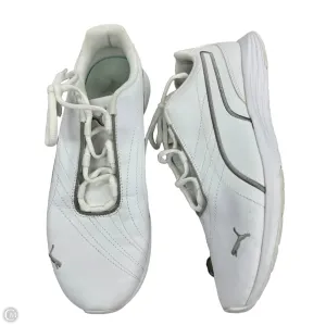 Shoes Athletic By Puma In White, Size: 7.5