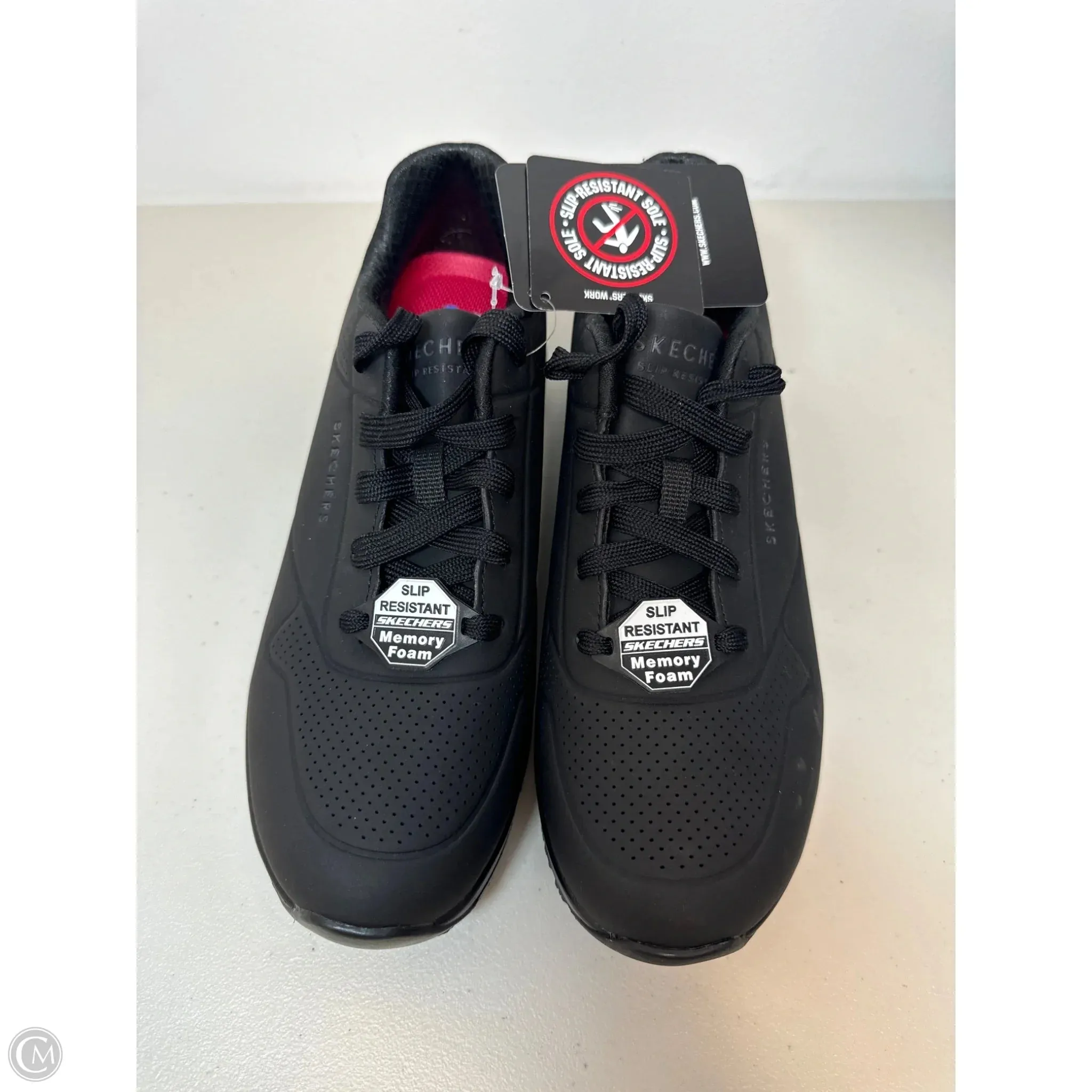 Shoes Athletic By Skechers In Black, Size: 8.5