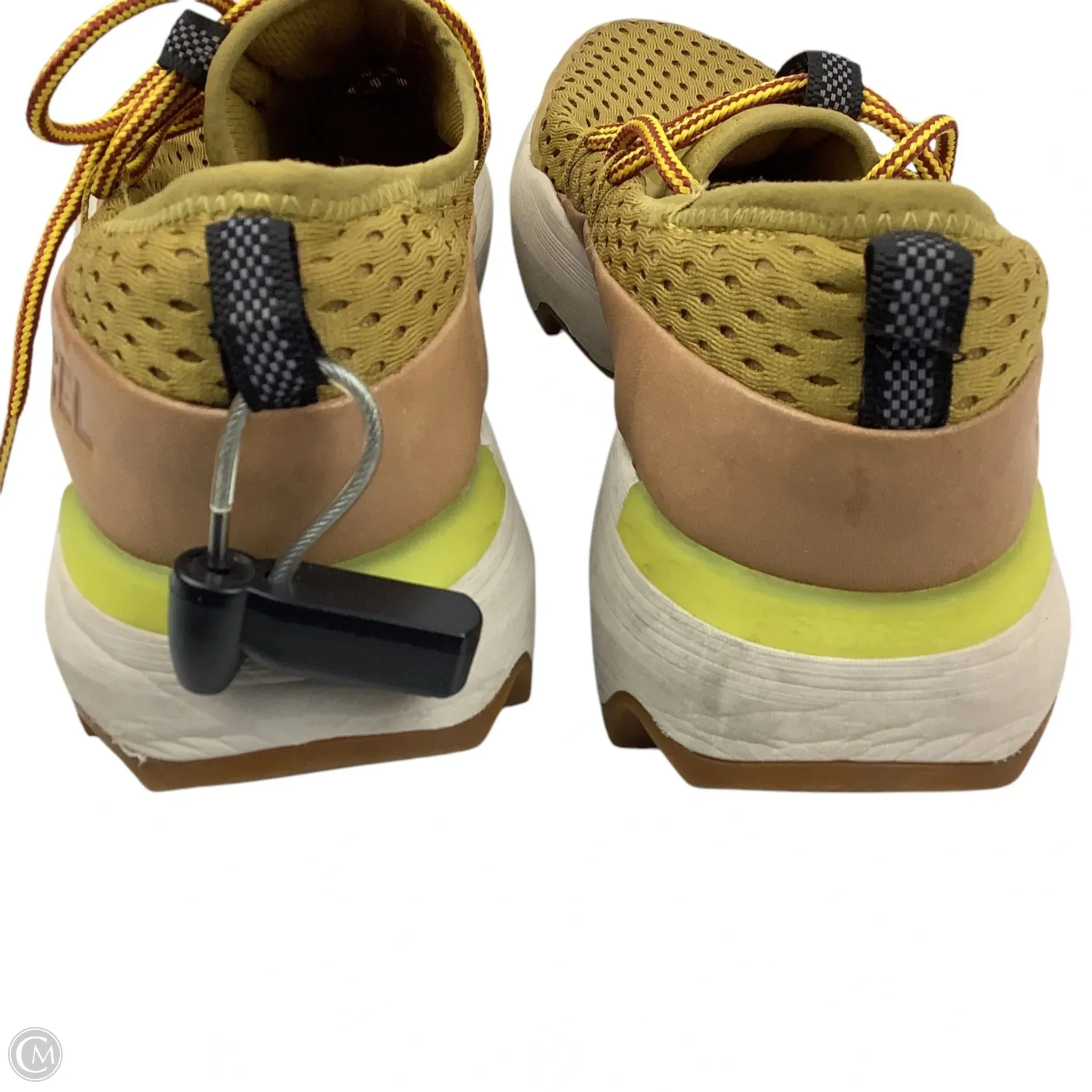 Shoes Athletic By Sorel In Yellow, Size: 9.5