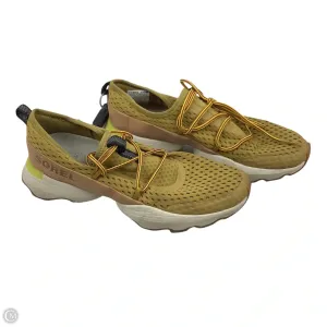 Shoes Athletic By Sorel In Yellow, Size: 9.5