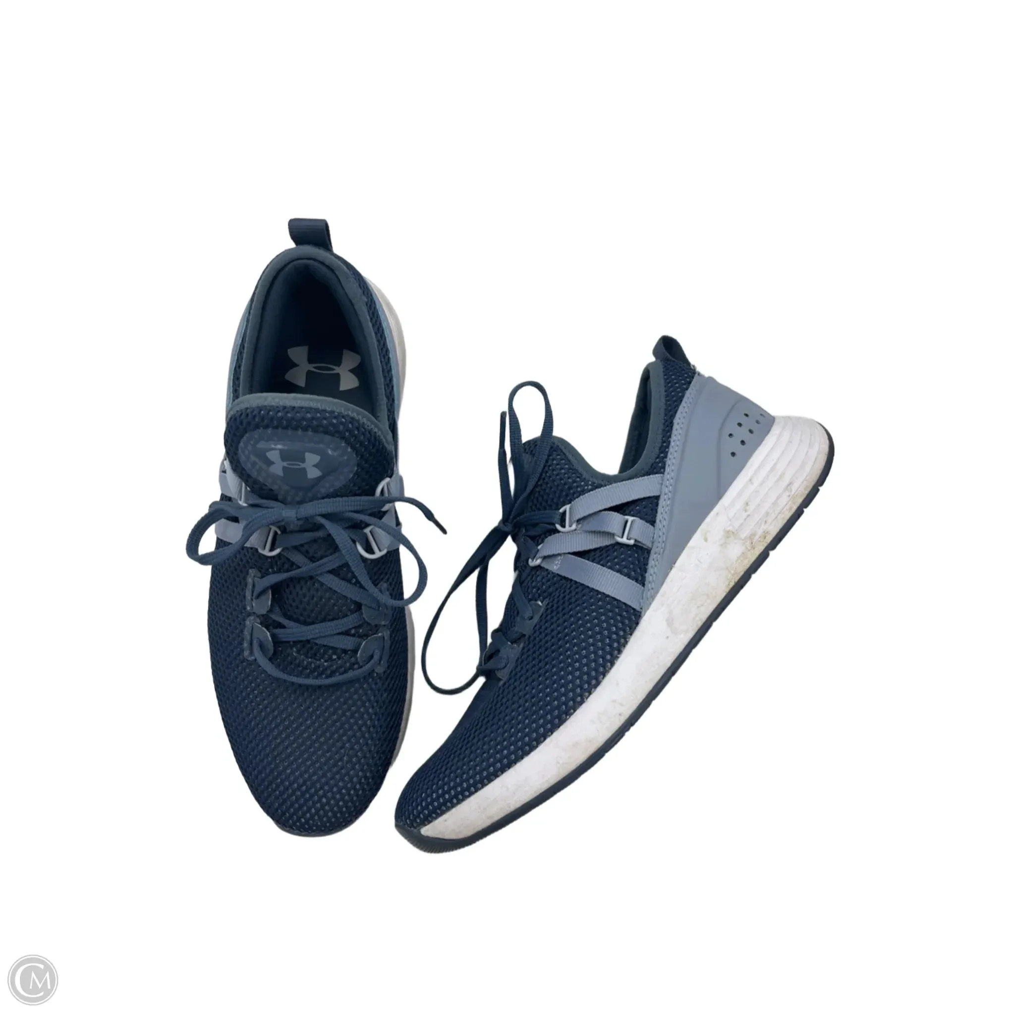 Shoes Athletic By Under Armour In Blue, Size: 9