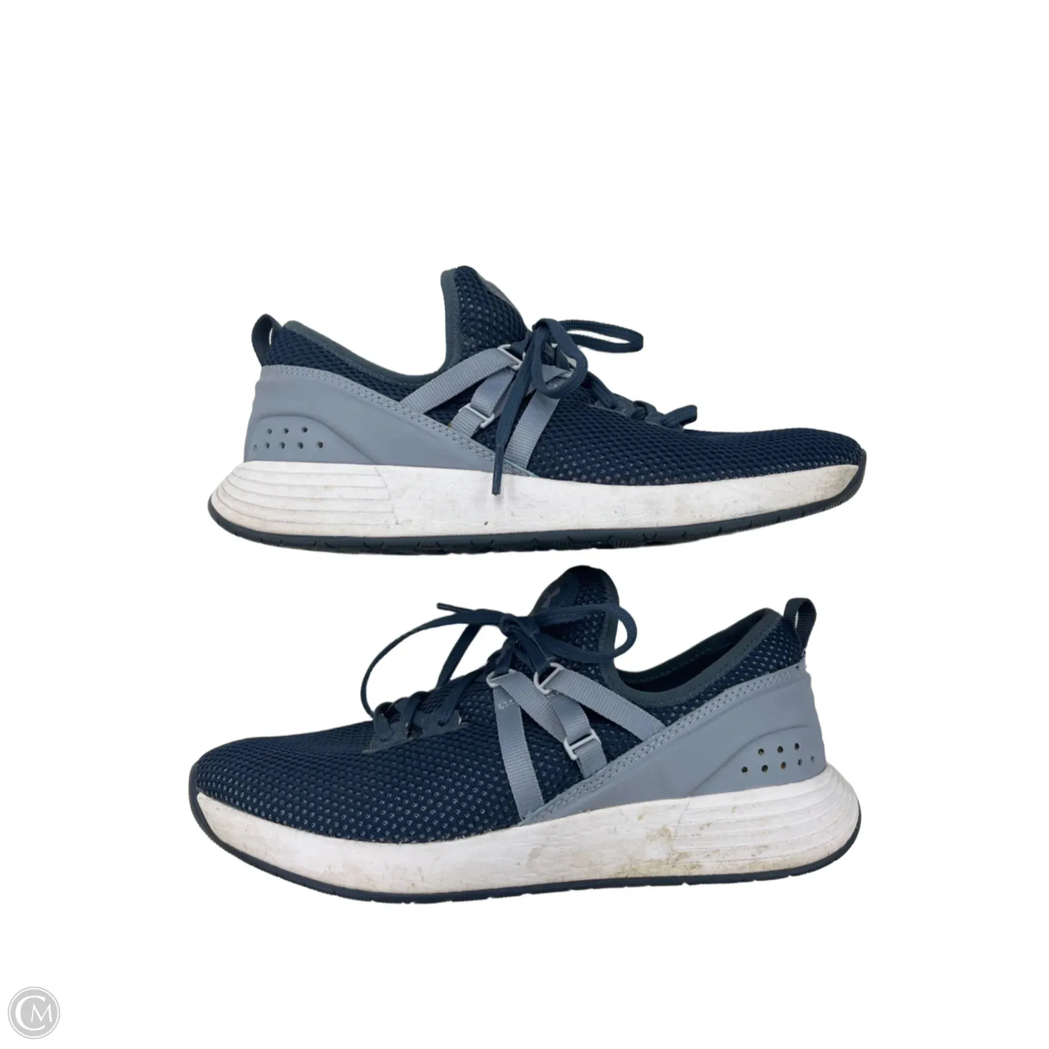 Shoes Athletic By Under Armour In Blue, Size: 9