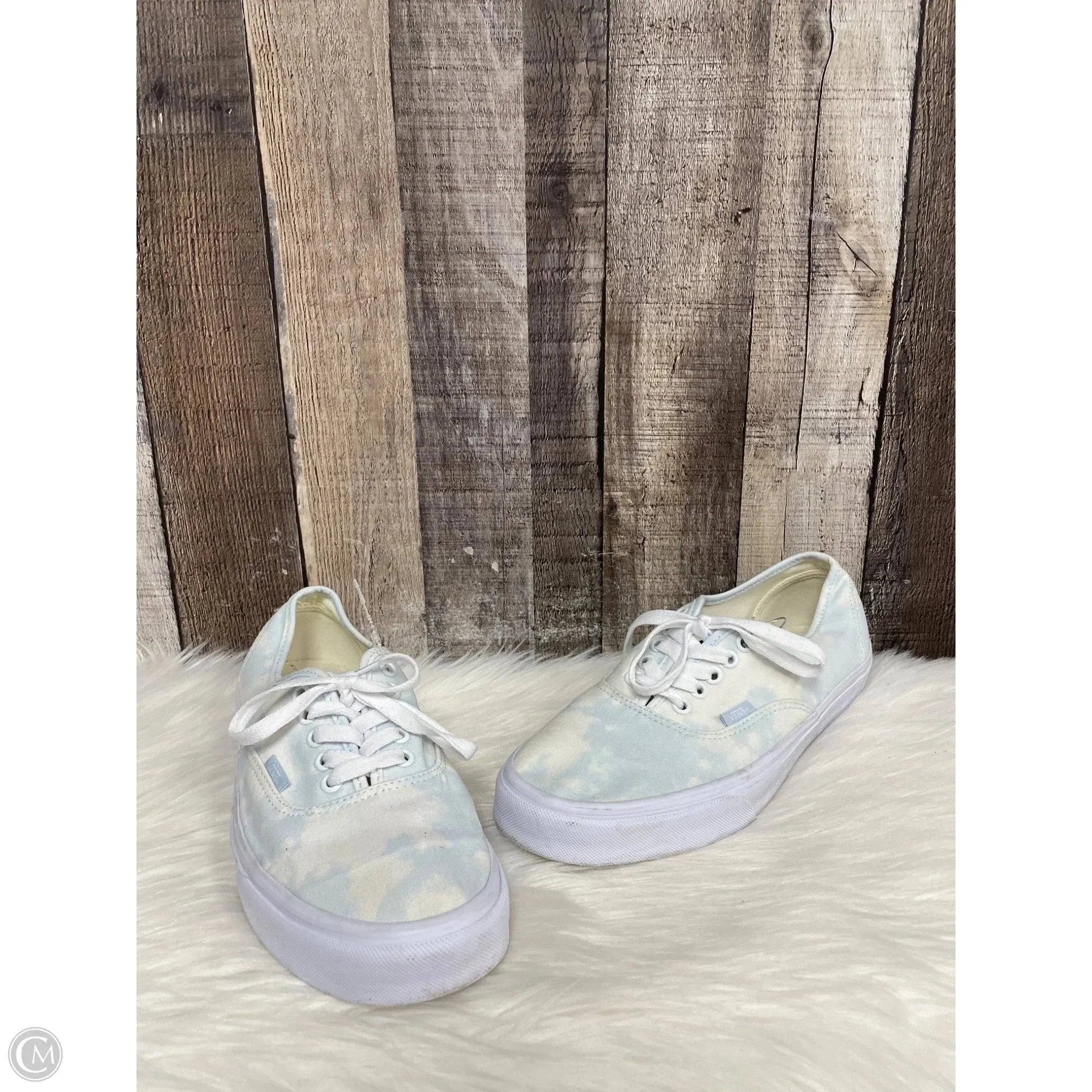 Shoes Athletic By Vans In Blue, Size: 10