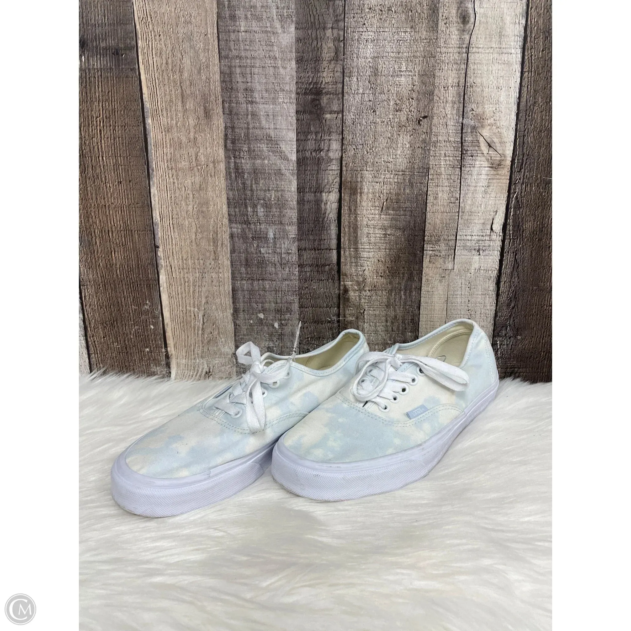 Shoes Athletic By Vans In Blue, Size: 10