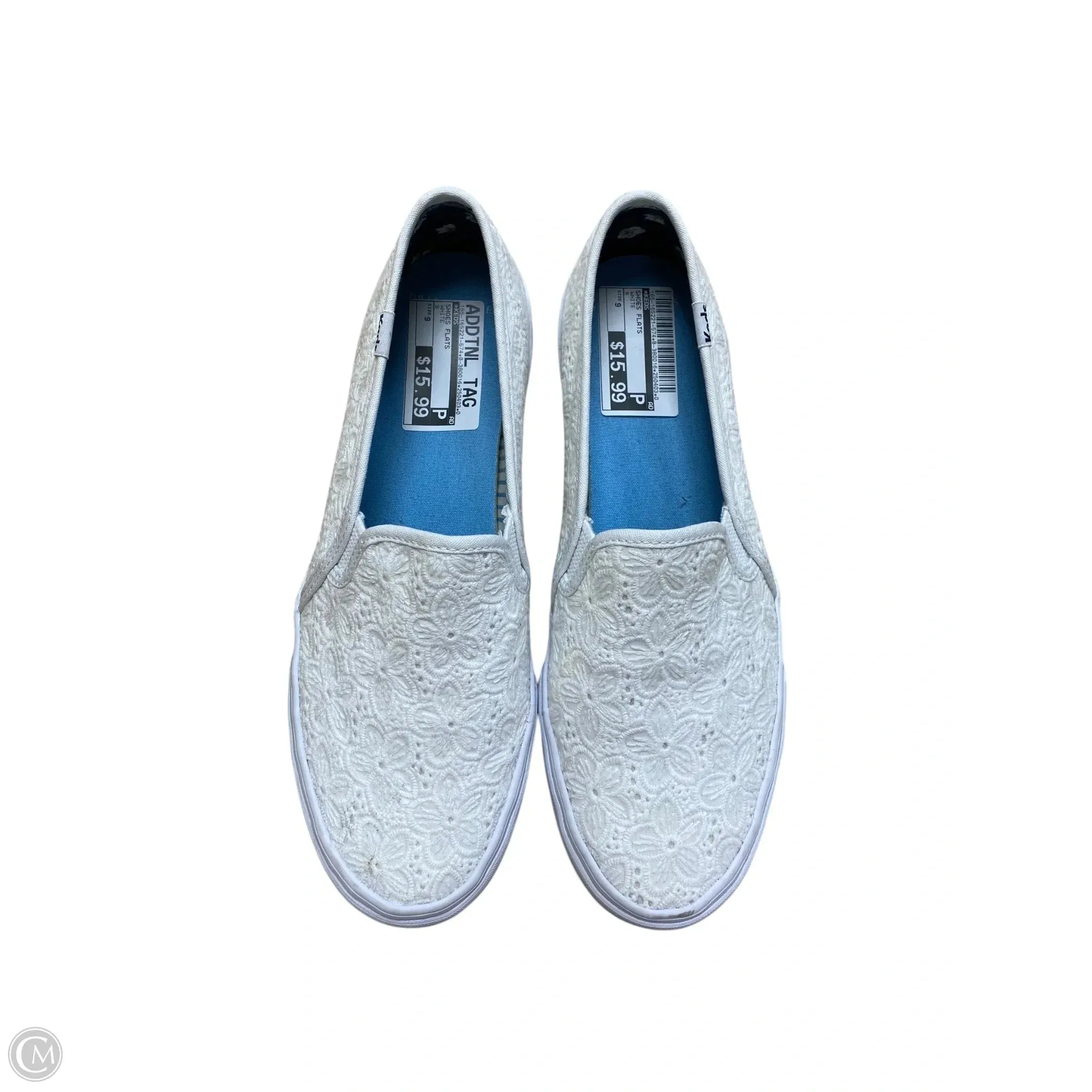 Shoes Flats By Keds In White, Size: 9