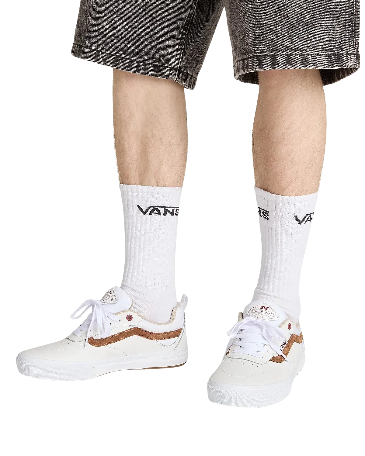 Skate Kyle Walker Shoes in White & Red