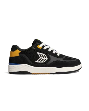 Skategoat C25 Shoes in Black, Yellow & Ivory