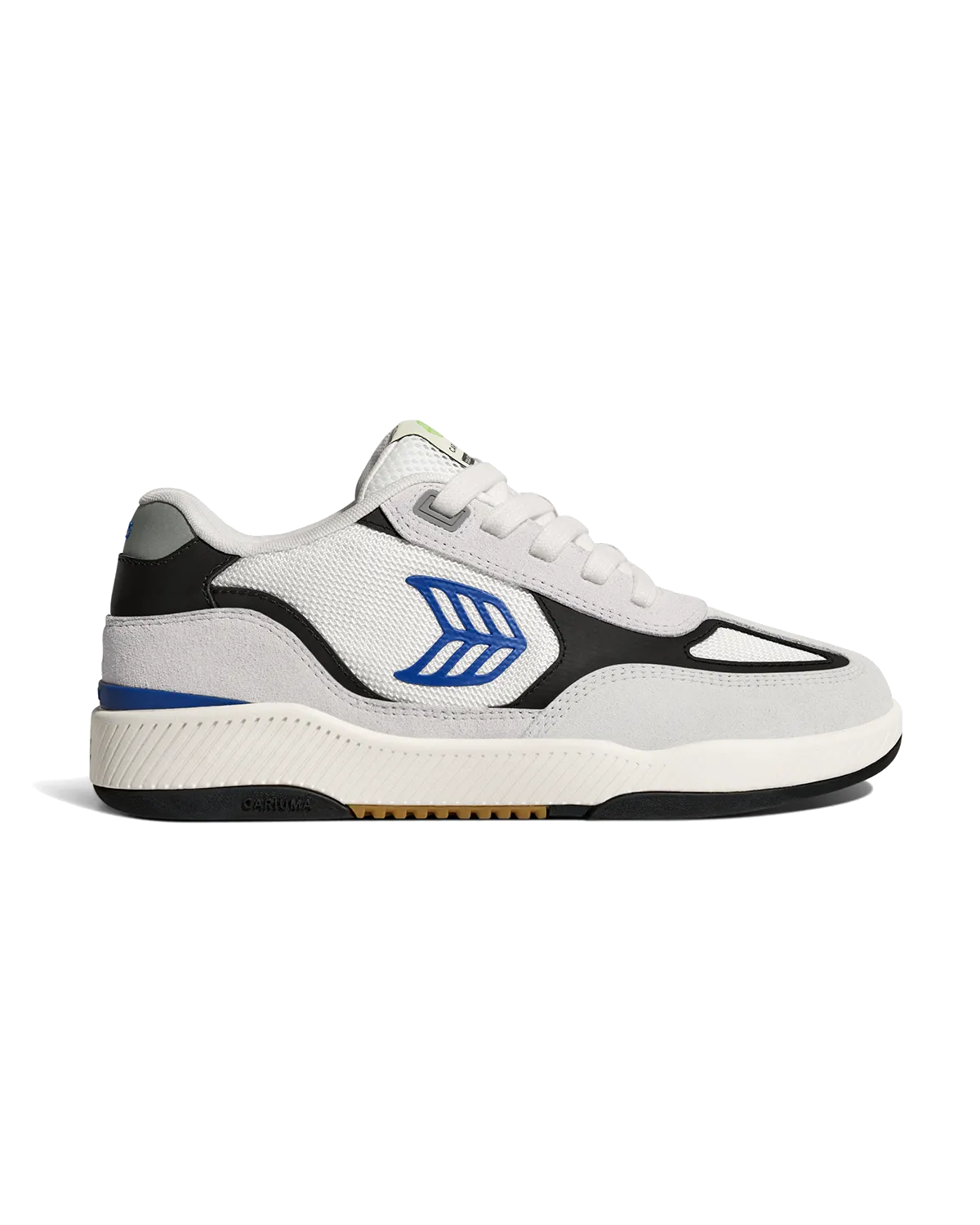 Skategoat C25 Shoes in Smoke White, Black & Blue
