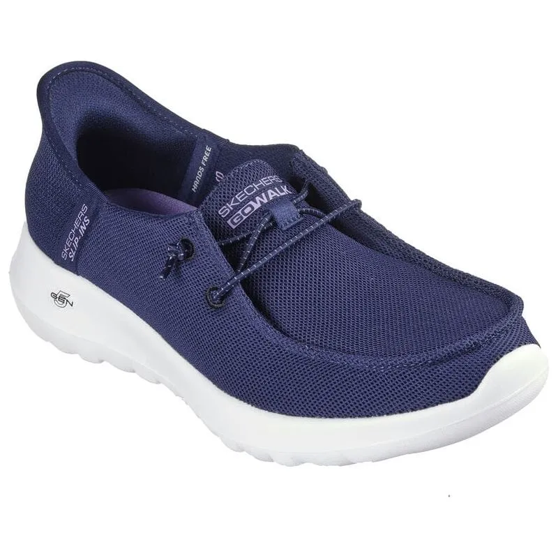 SKECHERS SLIP-INS: GO WALK JOY-IDALIS WOMEN'S MEDIUM AND WIDE