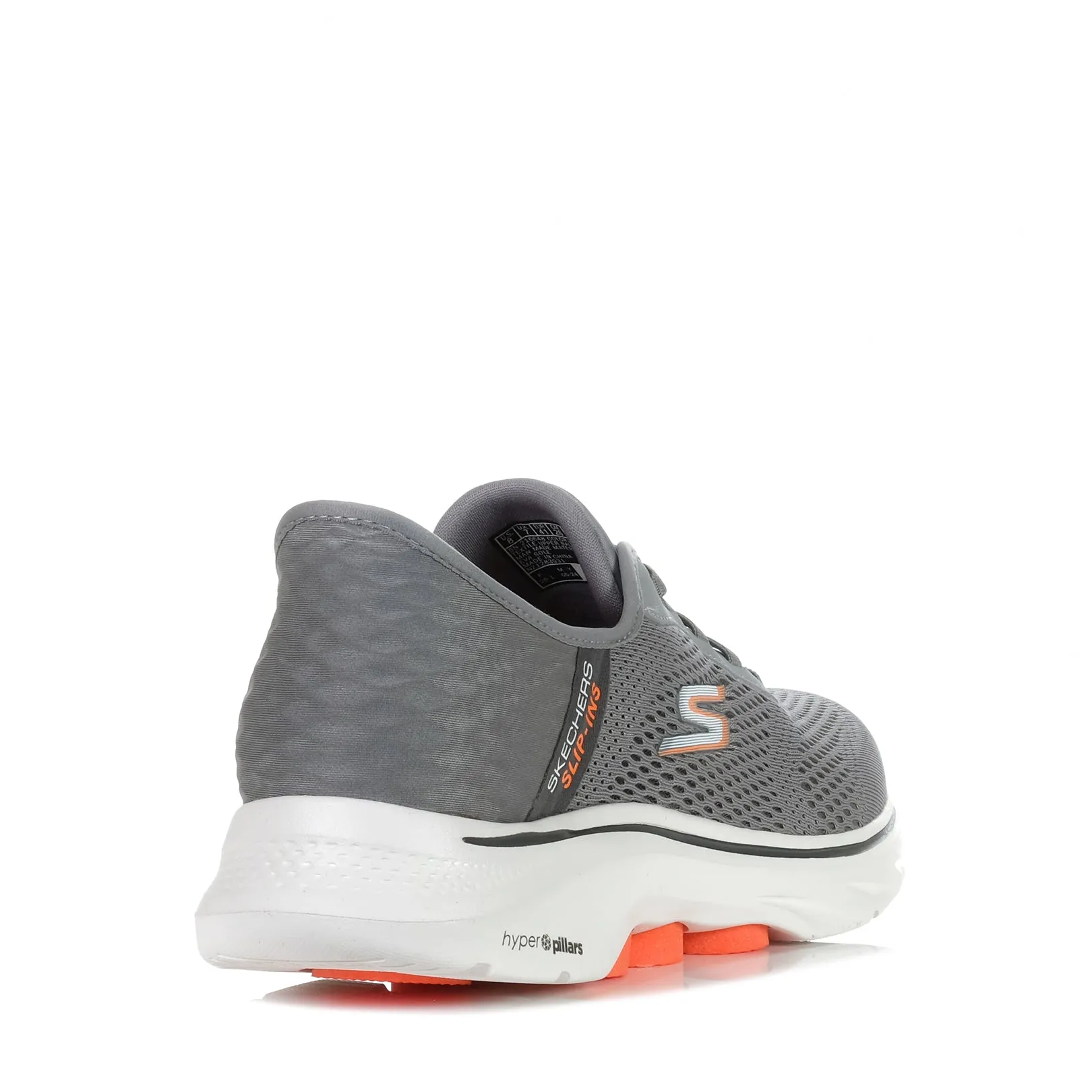 Skechers Slip-Ins: GOwalk 7 - Free Hand 2 216648 Grey/Orange