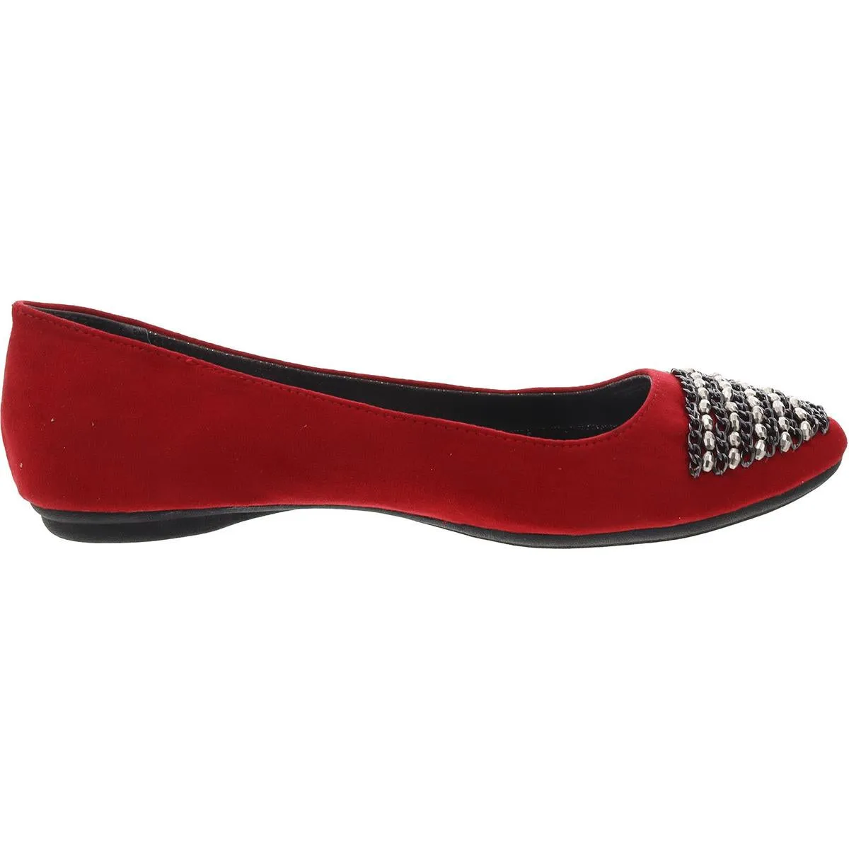 Slyder Womens Pointed Toe Casual Loafers