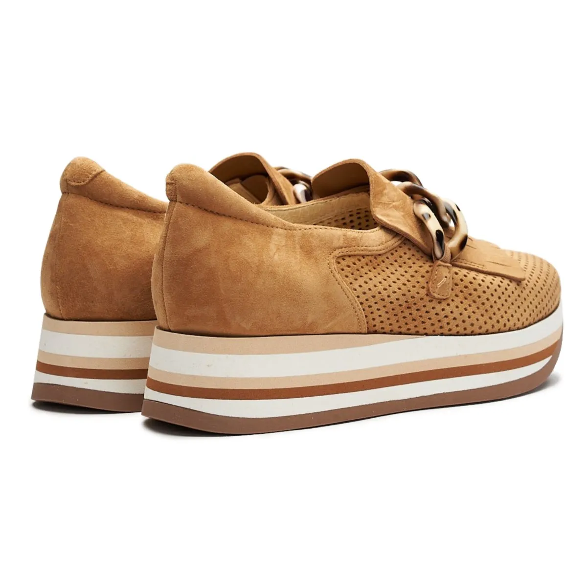 Softwaves Women's Caddie Cognac Suede