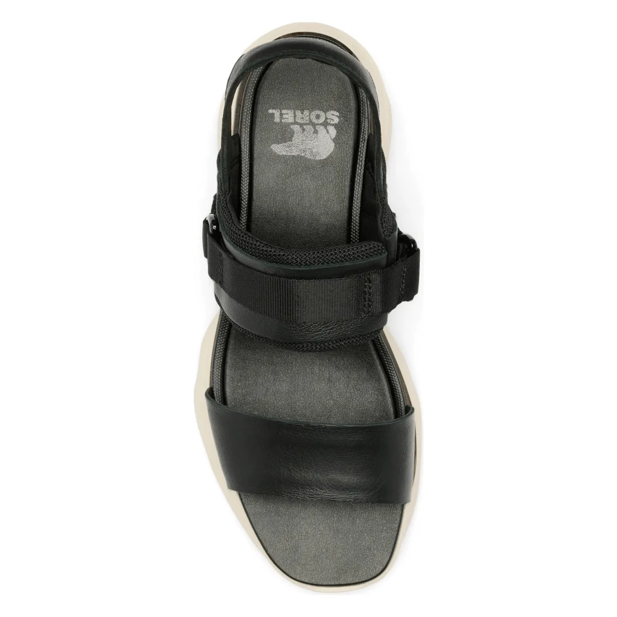 Sorel Women's Kinetic Impact Slingback Heel Black/Chalk