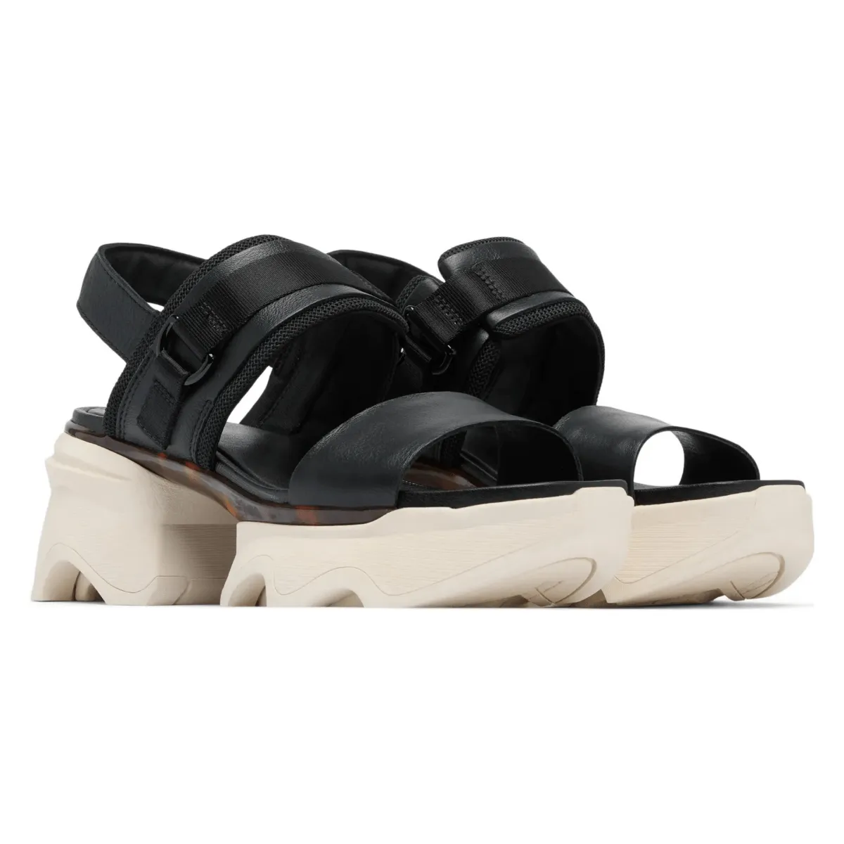 Sorel Women's Kinetic Impact Slingback Heel Black/Chalk