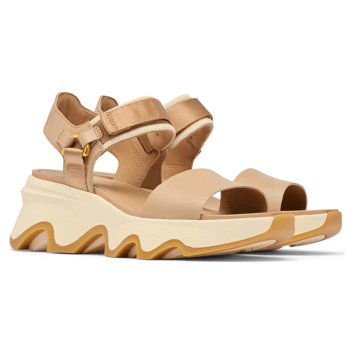 Sorel Women's Kinetic Impact Y-Strap High Honest Beige/Honey White
