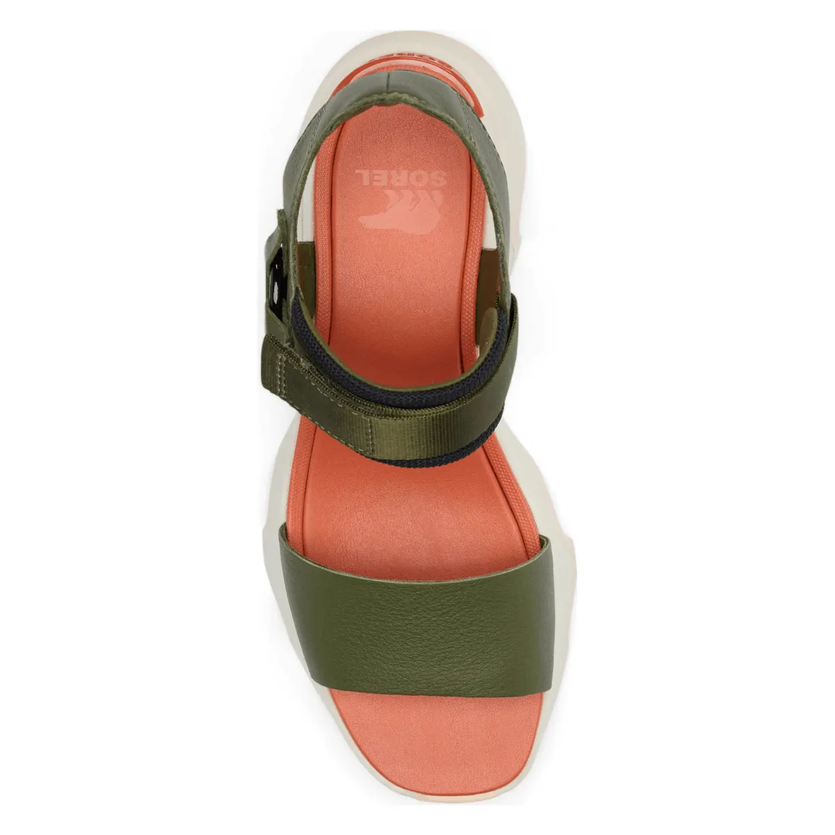 Sorel Women's Kinetic Impact Y-Strap High Utility Green/Pearlescent