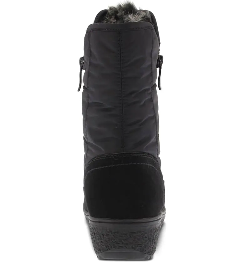 Spring Step Women's Ernestina Waterproof Black Fabric