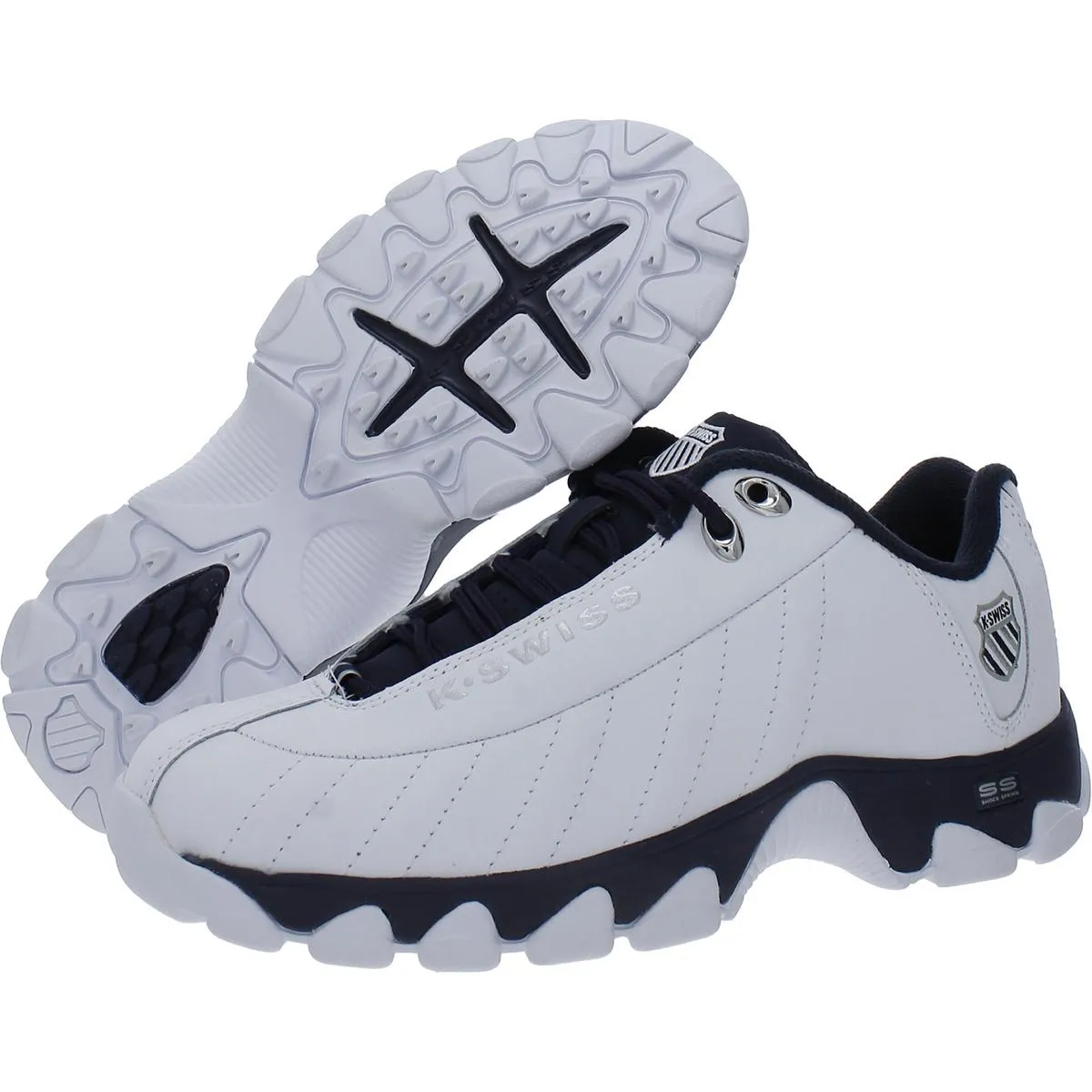ST329 Heritage Womens Leather Memory Foam Athletic and Training Shoes