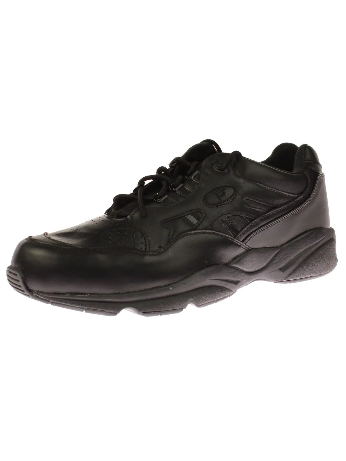 Stability Walker Mens Contrast Trim Athletic Walking Shoes
