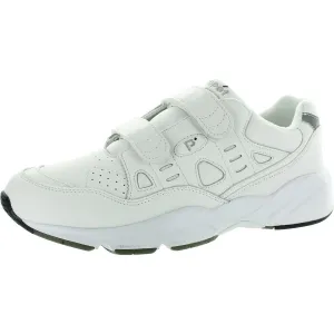 STABILITY WALKER STRAP Mens Solid Leather Running & Training Shoes