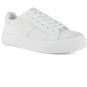 Stallion Womens Beaded Manmade Casual Shoes