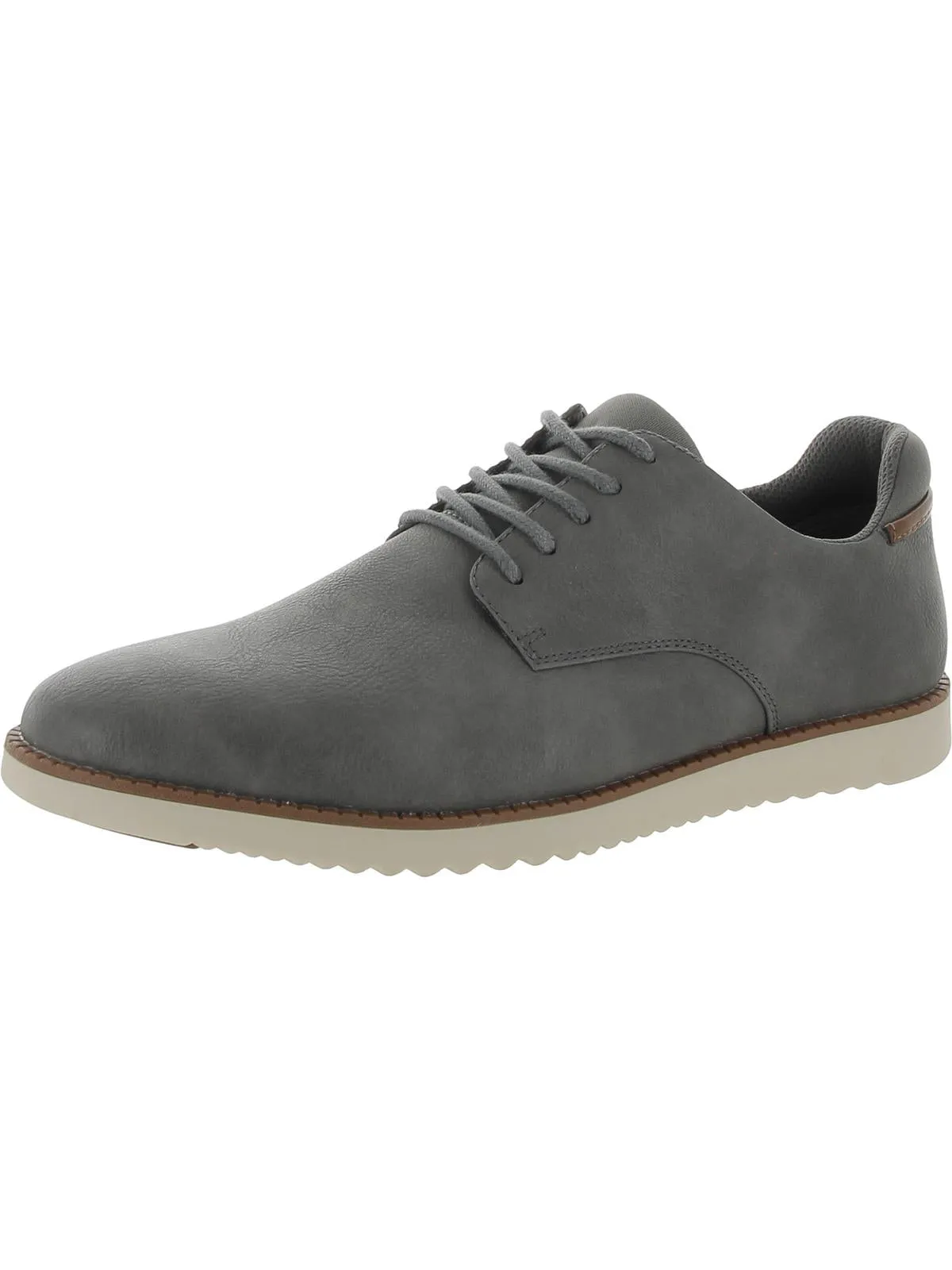 SYNC Mens Faux Leather Fashion Athletic and Training Shoes