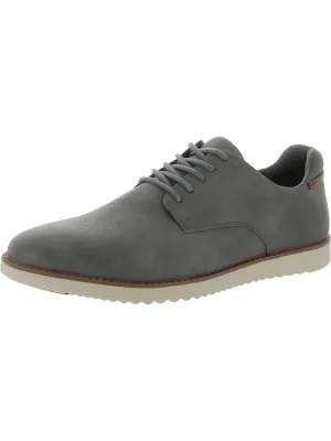 SYNC Mens Faux Leather Fashion Athletic and Training Shoes
