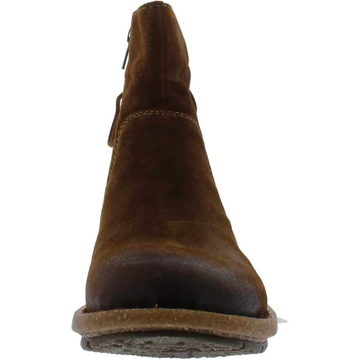 TARAN Womens Leather Casual Ankle Boots
