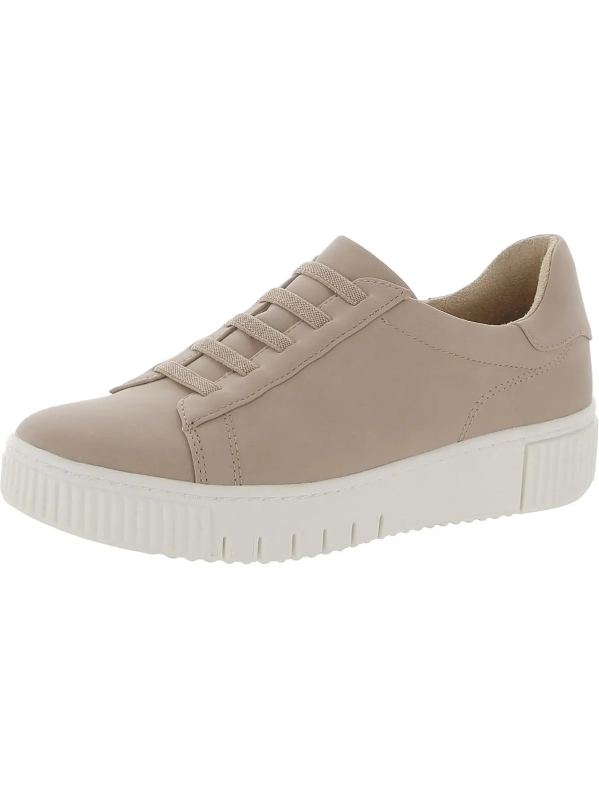 Tia StepIn Womens Faux Leather Slip On Athletic and Training Shoes