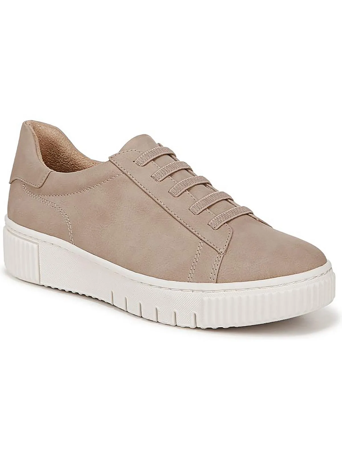 Tia StepIn Womens Faux Leather Slip On Athletic and Training Shoes