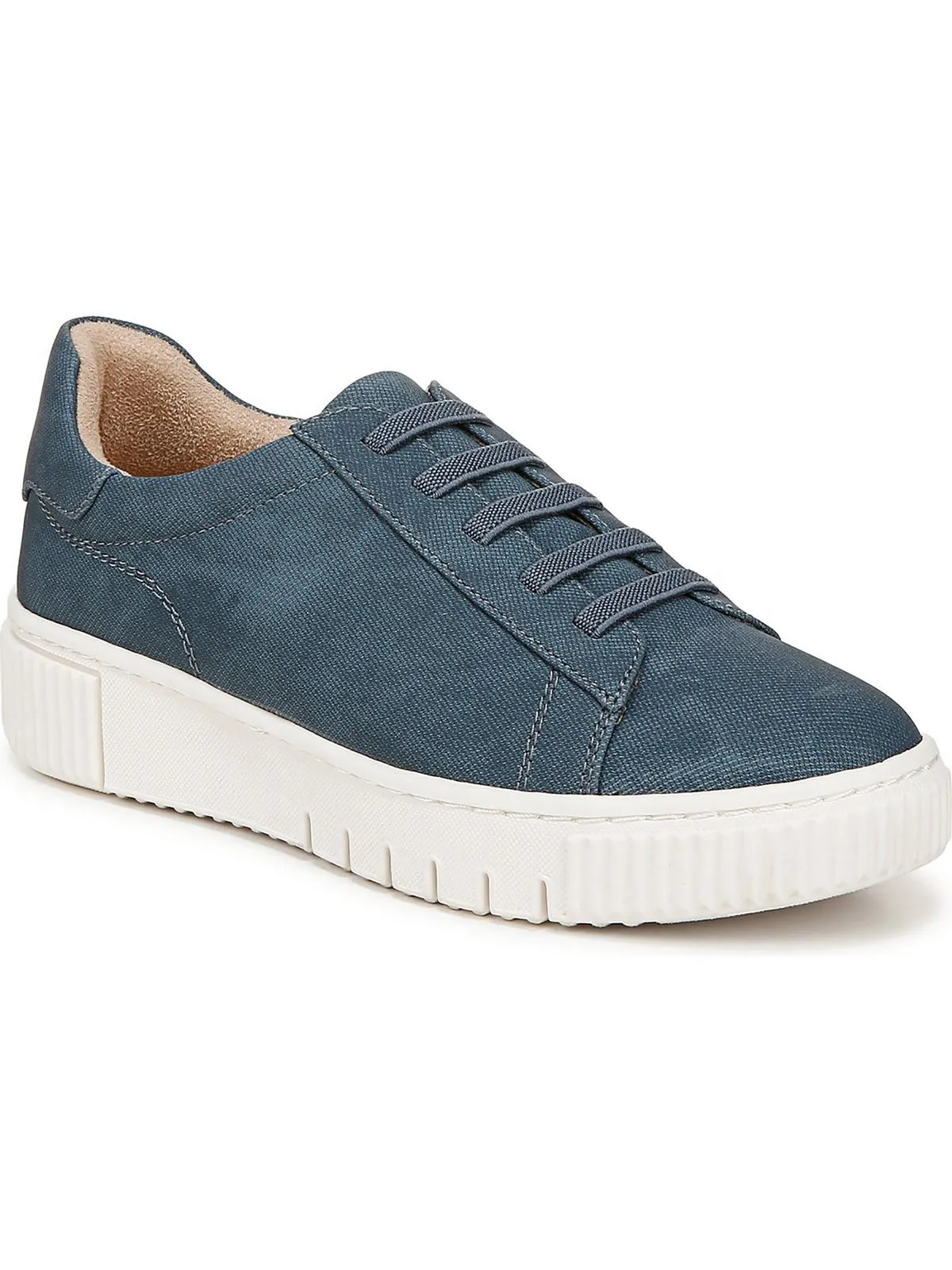 Tia StepIn Womens Faux Leather Slip On Athletic and Training Shoes