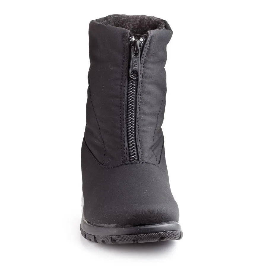 Toe Warmers Women's Magic Waterproof Boot Black Fabric