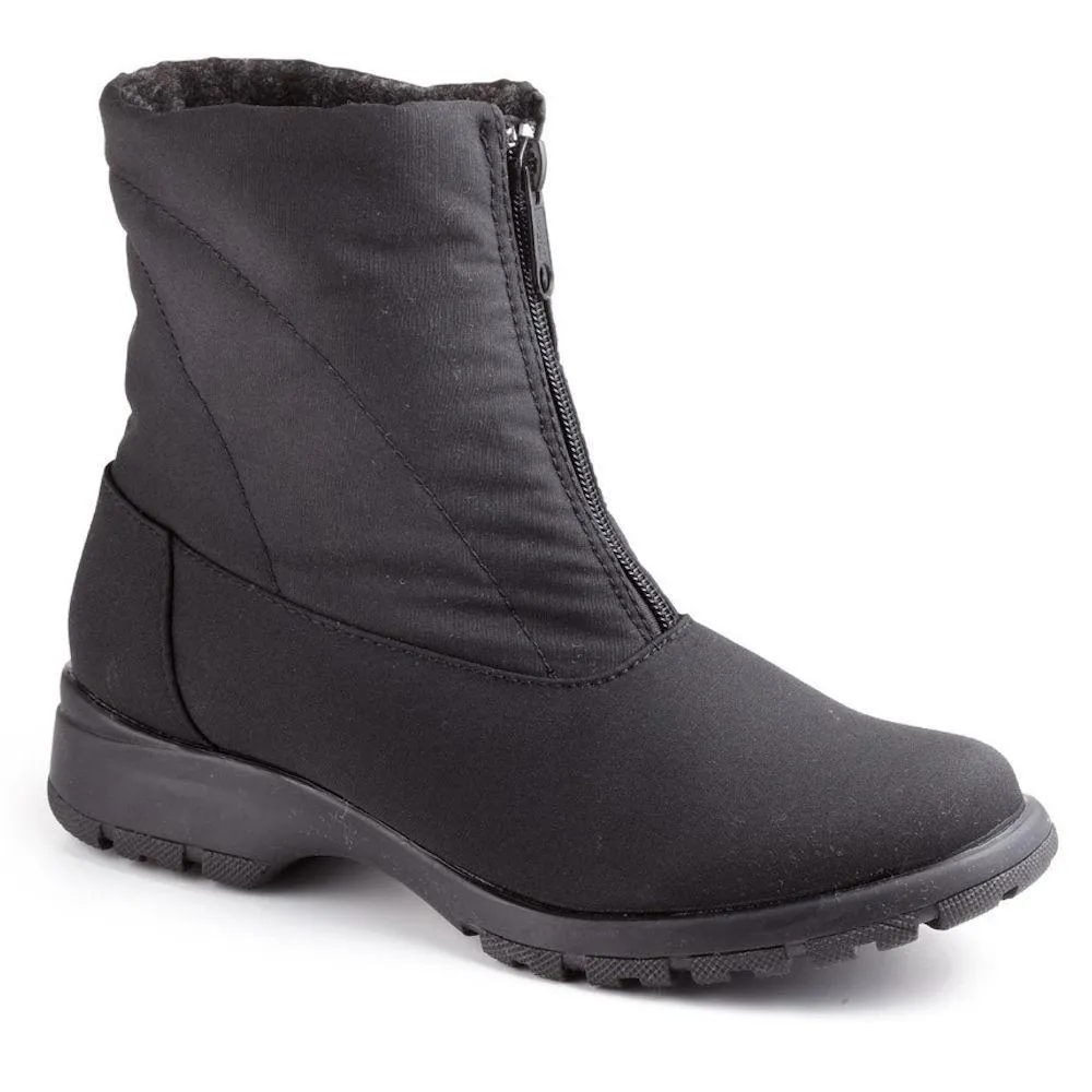 Toe Warmers Women's Magic Waterproof Boot Black Fabric