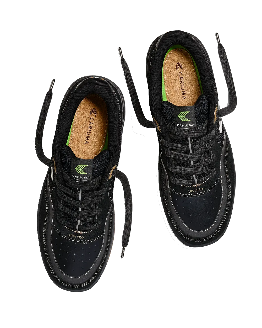 Uba Pro Shoes in Black, Gum & Grey